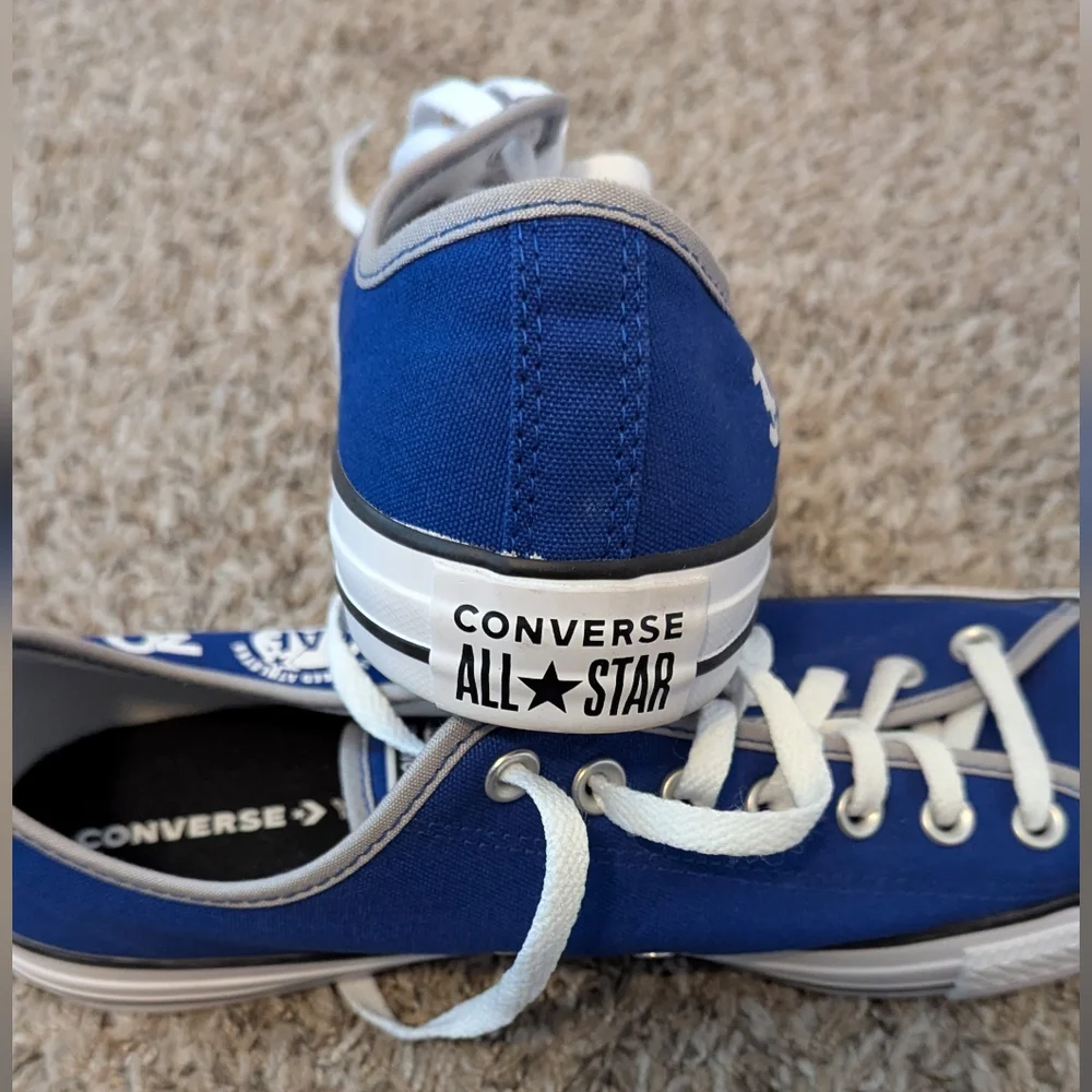 Converse Blue and White Sneakers - Picture 6 of 6